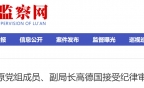 霍邱县民政局原党组成员、副局长高德国被查